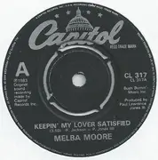 7'' - Melba Moore - Keepin' My Lover Satisfied
