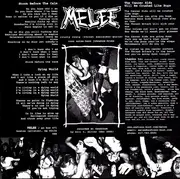 7inch Vinyl Single - Melee / The Cancer Kids - Melee / The Cancer Kids - blue tanslucent pressing+, folded sleeve