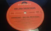 LP - Melina Mercouri - Chansons - Gatefold