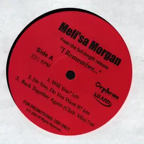 Meli'sa Morgan - From The Full-Length Release 'I Remember...'