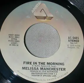 Melissa Manchester - Fire In The Morning