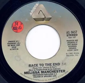 Melissa Manchester - Race To The End (Theme From "Chariots Of Fire")
