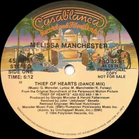 Melissa Manchester - Thief of Hearts