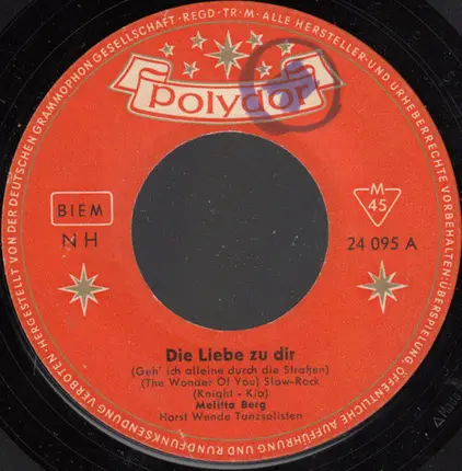 Melitta Berg - Die Liebe Zu Dir