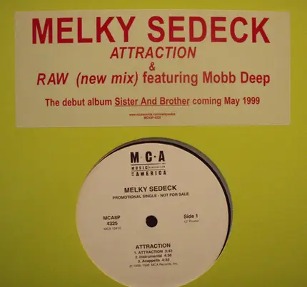 Melky Sedeck - Attraction / Raw