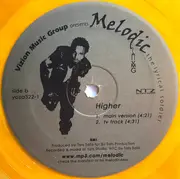 12inch Vinyl Single - Melodic - Christine / Higher - Orange Translucent