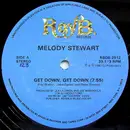 12inch Vinyl Single - Melody Stewart - Get Down, Get Down / Action Satisfaction