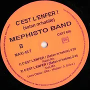 12inch Vinyl Single - Mephisto Band - C'est L'Enfer ! (Satan M'Habite)