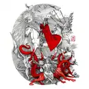 Double LP - Mephorash - Shem Ha Mephorash - Red Vinyl, Booklet, Ltd Ed.