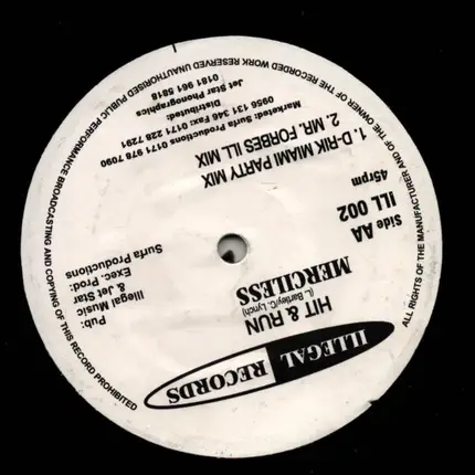 Merciless - Hit & Run