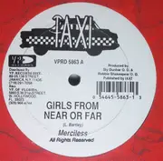 12inch Vinyl Single - Merciless / Mega Plough - Girls From Near Or Far - Still Sealed