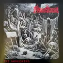 LP - Merciless - The Awakening - incl. Insert, Red w/ Black & White Splatter Vinyl