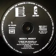 12inch Vinyl Single - Mercy, Mercy - It Must Be Heaven