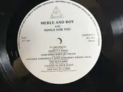 LP - Merle And Roy - Songs For You