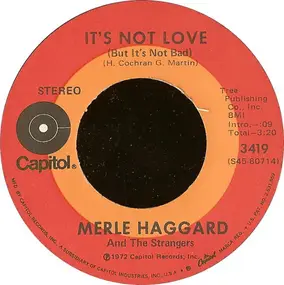 Merle Haggard - It's Not Love (But It's Not Bad)