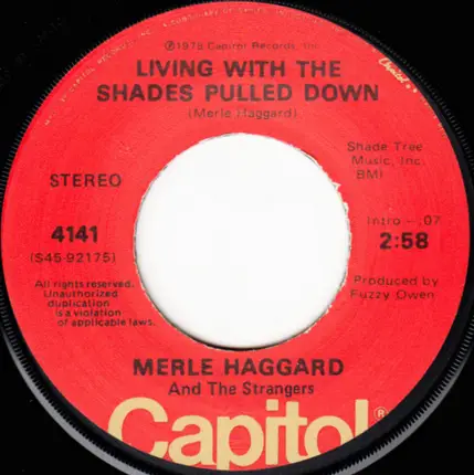 Merle Haggard And The Strangers - It's All in the Movies