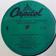 LP - Merle Haggard And The Strangers - Sing A Sad Song