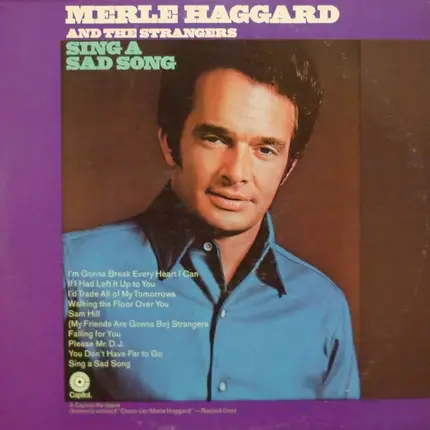 Merle Haggard And The Strangers - Sing a Sad Song