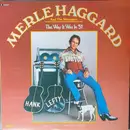 LP - Merle Haggard And The Strangers - The Way It Was In '51
