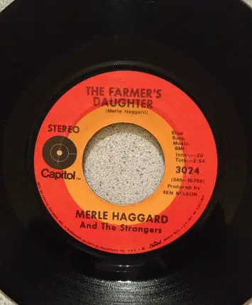 Merle Haggard And The Strangers - The Farmer's Daughter / Soldier's Last Letter