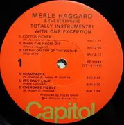 LP - Merle Haggard And The Strangers - Totally Instrumental With One Exception...