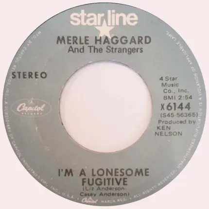 Merle Haggard - I'm a Lonesome Fugitive