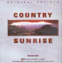 CD-Box - Merle Haggard, Johnny Cash, a.o. - Country Sunrise 10 CD SET