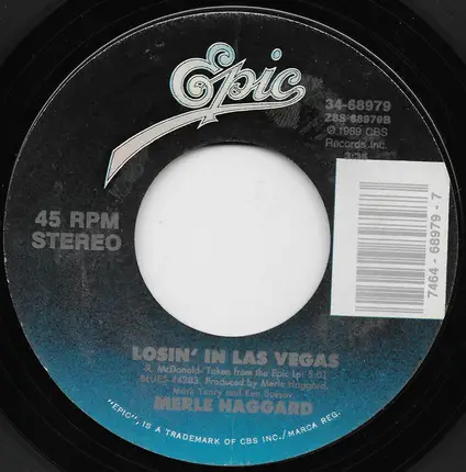 Merle Haggard - A Better Love Next Time / Losin' In Las Vegas