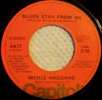 Merle Haggard - A Working Man Can't Get Nowhere Today
