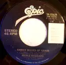7inch Vinyl Single - Merle Haggard - Amber Waves Of Grain