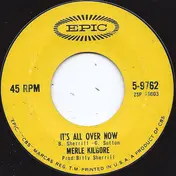 Merle Kilgore - It's All Over Now