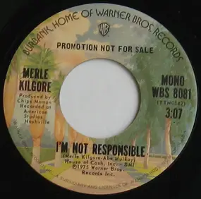 Merle Kilgore - I'm Not Responsible