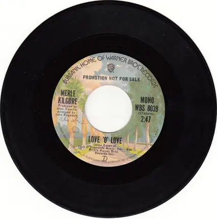 Merle Kilgore - Love 'O' Love