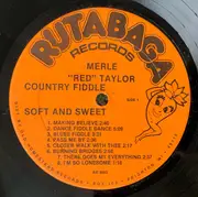 LP - Merle 'Red' Taylor - Country Fiddle Soft And Sweet