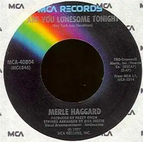 Merle Haggard - Are You Lonesome Tonight