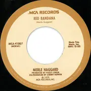 7'' - Merle Haggard - Red Bandana