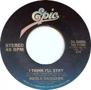 7'' - Merle Haggard - What Am I Gonna Do (With The Rest Of My Life)