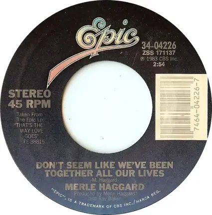 Merle Haggard - That's the Way Love Goes