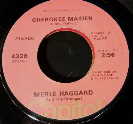 Merle Haggard And The Strangers - What Have You Got Planned Tonight Diana
