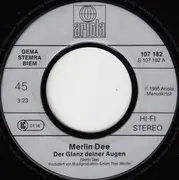 7inch Vinyl Single - Merlin Dee - Der Glanz Deiner Augen