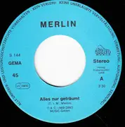 7inch Vinyl Single - Merlin - Alles Nur Geträumt