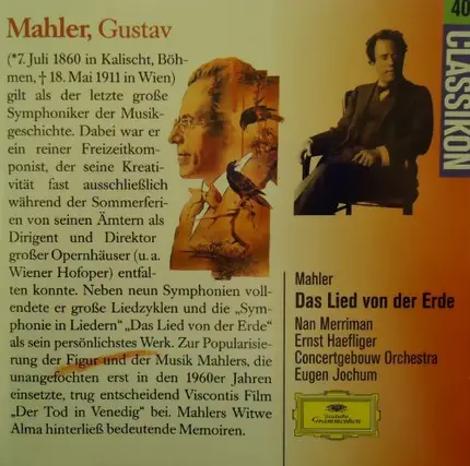 Eugen Jochum - Mahler: Das Lied Von Der Erde
