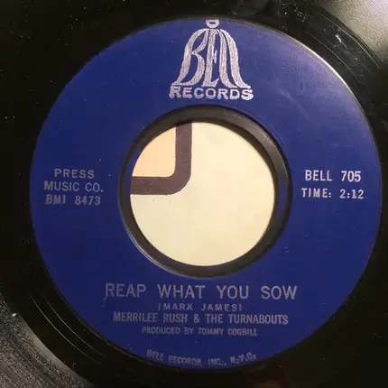 Merrilee & The Turnabouts - Angel Of The Morning / Reap What You Sow