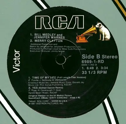 Merry Clayton / Bill Medley & Jennifer Warnes - Yes / The Time Of My Life