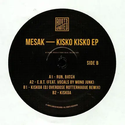 Mesak - Kisko Kisko EP