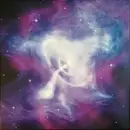 12inch Vinyl Single - Mesarthim - Vacuum Solution - Blue Galaxy Vinyl