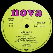 LP - Message - Message - NOVA