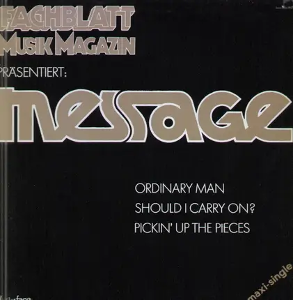 Message - Ordinary Man