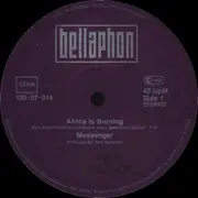12inch Vinyl Single - Messenger - Africa Is Burning