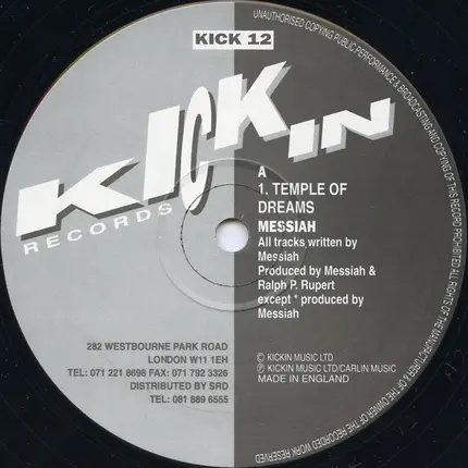Messiah - Temple of Dreams